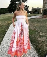 Zimmermann Violet Pink Floral Belted Dress Size OP BNWT RRP$795 Cottage core