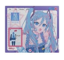 WALLHACK SP-005 Hatsune Miku OS Glass Mousepad PRESALE