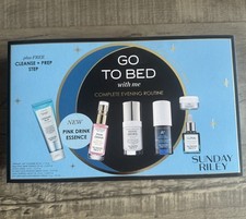 Sunday Riley Go to Bed with Me Complete Evening Routine Skincare Gift Set