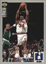 Charles Oakley 1994-95 Collector's Choice Silver Signature #97 - New York Knicks
