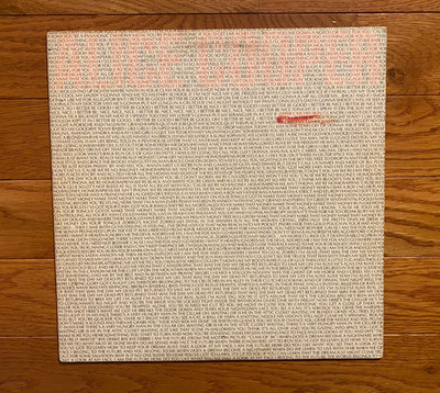 Alice Cooper - Zipper Catches Skin LP Warner Bros. 1982 1st Pressing