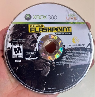Operation Flashpoint Dragon Rising Xbox 360 One Series X, Tactical FPS Disc Only
