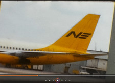 YELLOWBIRD NORTHEAST AIRLINES NE NATIONAL , MAT, 8MM HOME Movie Film Reel C630
