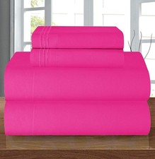 Elegant Comfort Luxury Premium Hotel Quality Microfiber 4-Piece Sheet Set -