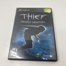 Thief: Deadly Shadows (Microsoft Xbox, 2004) Complete W/ Manual Tested