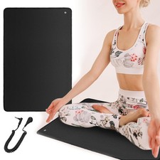 Grounding Mat Kit 35.4 x 23.6 Inches, Grounding Mat for Sleep, Energy, Pain R...
