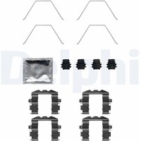Delphi ZubehöRsatz Scheibenbremsbelag LX0705 FüR Hyundai Tucson KIA Volvo TL TLE