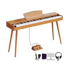 Digital Piano 88 Key Weighted Keyboard Progressive Hammer-Action Electric Pia...