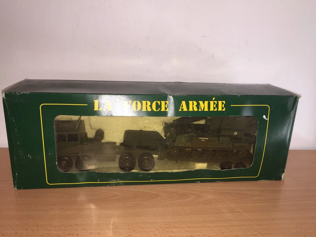 Le camion militaire Berliet GBC 8 Kt lot 7 dépanneuse miniature Verem au 1/50e