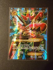 Pokémon TCG XY Breakpoint Ultra Rare M Scizor EX Full Art Holo Card 120/122
