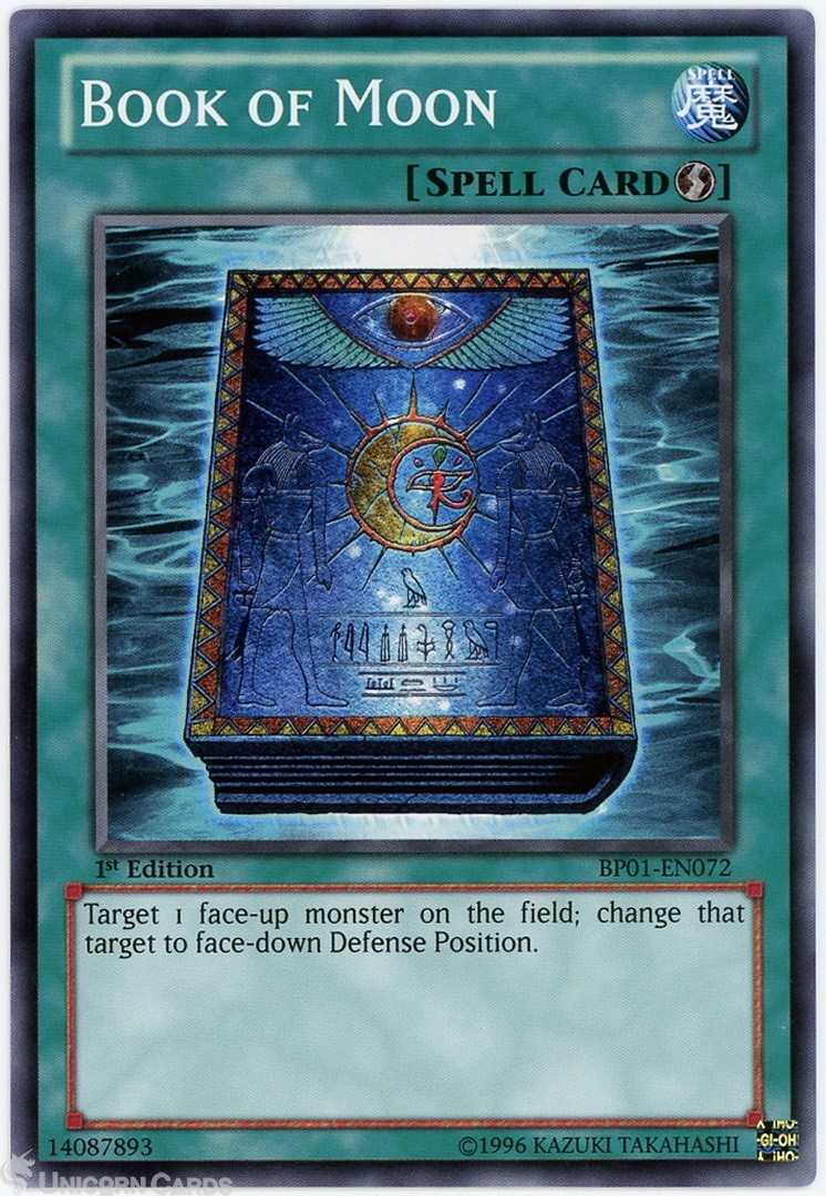 BP01-EN072 Book of Moon : Starfoil Rare 1st Edition Mint YuGiOh Card
