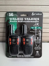 COBRA ACXT145 Walkie Talkies Rechargeable Long Range 16-Mile Two Way Radio Set 2