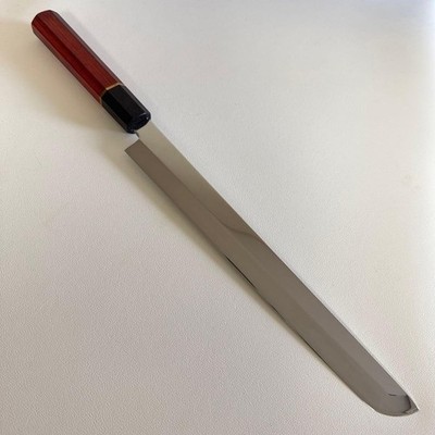 Sakimaru Yanagiba Knife 270mm MKV10 Mirror Ebony Rosewood Handle Box F/S