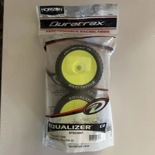 Duratrax Equalizer C2 Buggy Yellow Mounted Wheels DTXC3647 NEW