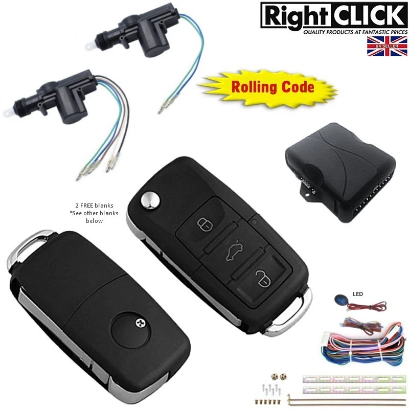 2 door Central Lock / Locking Kit Remote Keyless "HIGH QUALITY" 4D-CLR851HC