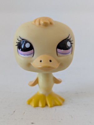 Hasbro 2008 LPS Littlest Pet Shop Yellow Duck #1196 Free Shipping Worldwide