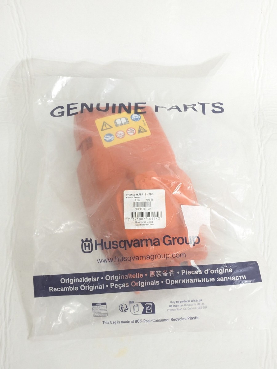 GENUINE OEM ✓ HUSQVARNA 346XP, 351, 353 CYLINDER COVER 503909002