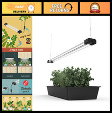 4FT LED Grow Light for Succulents  Plants, Full Spectrum Daylight, Linkable Fix
