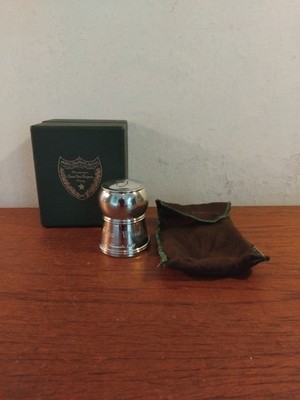 Don Perignon Christofle versilberter Andenken Korken Halter, verpackt 