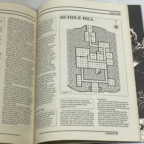 Dungeon Magazine Issue #12 Vol II No 6 Advanced Dungeons & Dragons AD&D 1988 - Picture 6 of 6