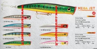 Popper Mega Jet 14 Col 15 Brsd Trabucco Rapture Simil Saltiga