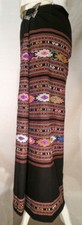 Thai traditional pattern woven sarong, Thai wrap sarong, Thai wrap skirt, cotton