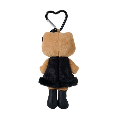 Sanrio Hello Kitty Doll Go-Go Girl Series Plush Keychain Keyring Black Dress ver - Picture 2 of 8