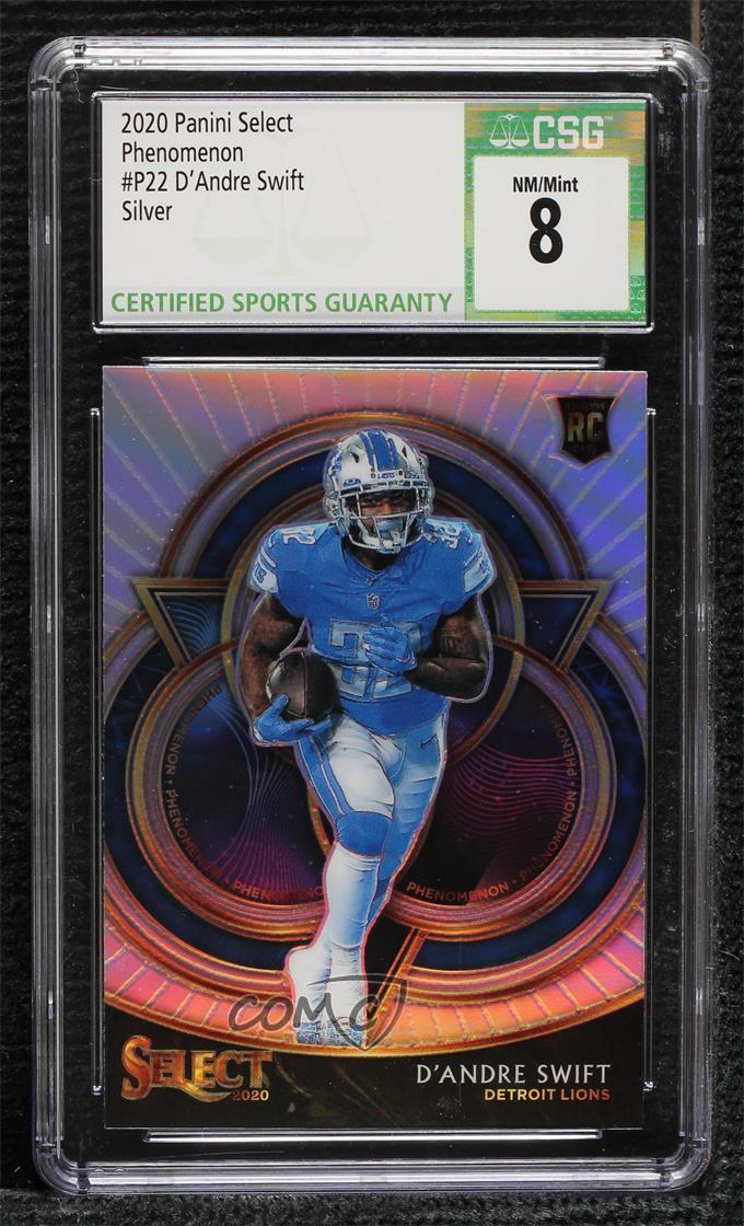 D'Andre Swift Panini Select Phenomenon #P22 Prizm