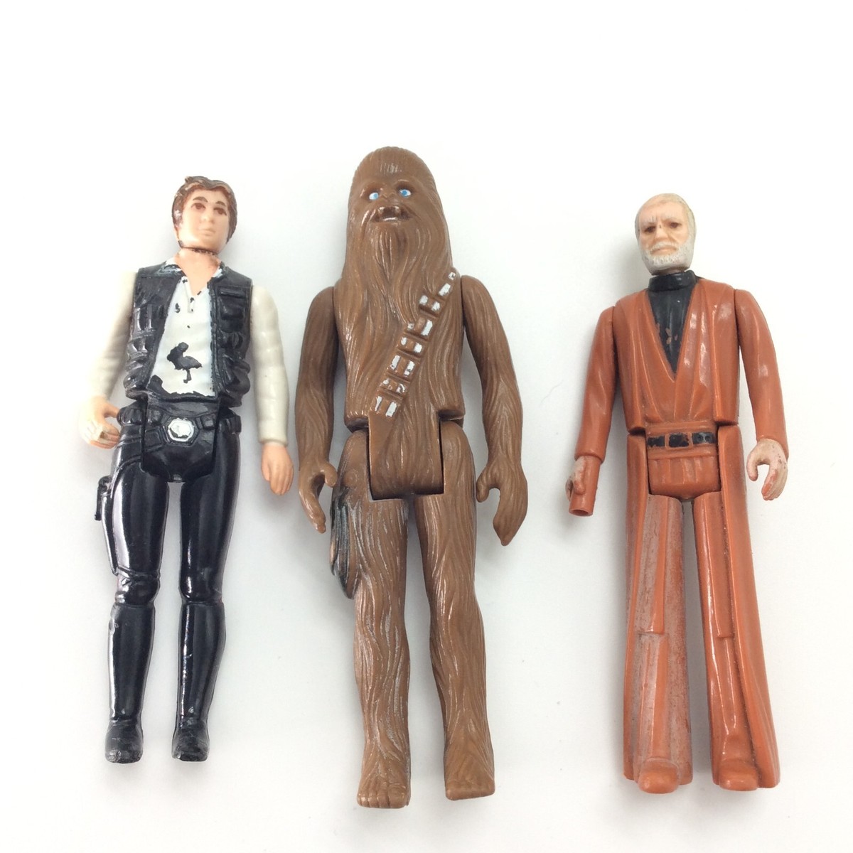 Vintage 1979 Star Wars Millennium Falcon & Action Figure Parts Lot