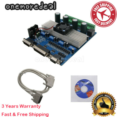 4-Axis TB6560 Stepper Motor Driver Mach3 CNC Controller Engraver Control Board Y