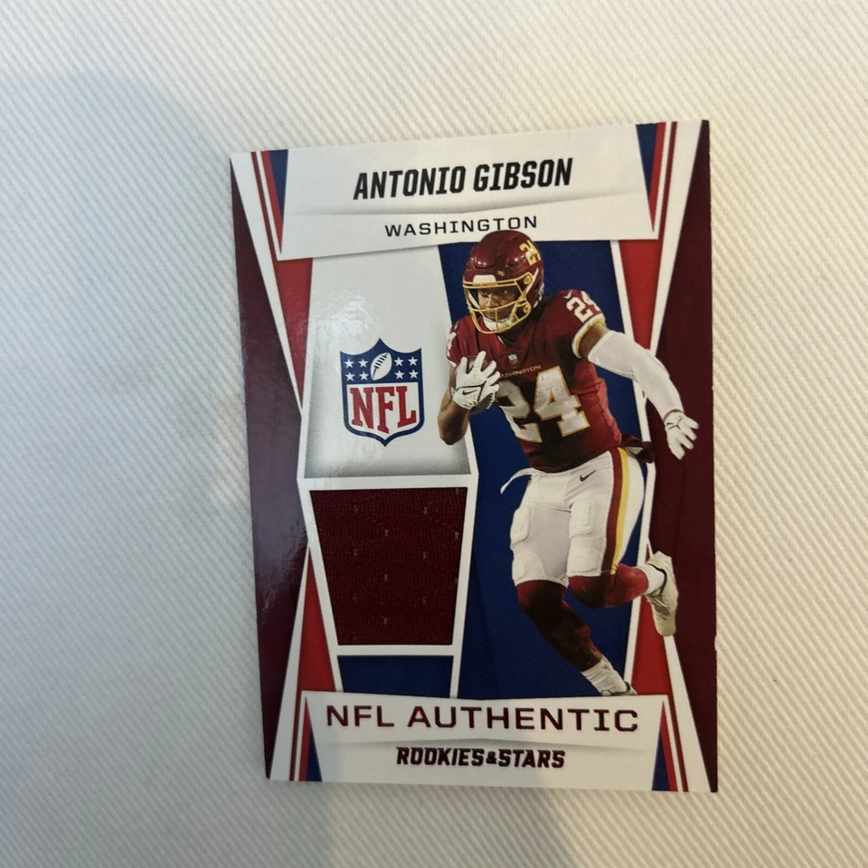 Alshon Jeffery And Antonio Gibson Jersey Cards - Image 3 of 4