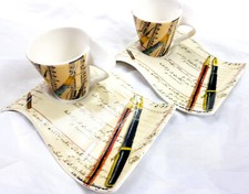 Villeroy & Boch  Collector-Edition New Wave Espresso-Set Limited Borchgrave !