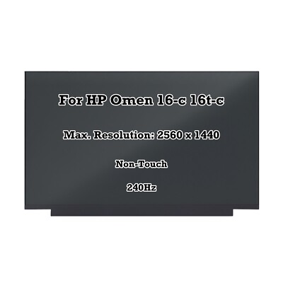 16.1'' 240Hz QHD 2.5K IPS LED LCD Bildschirm Anzeige Panel Für HP Omen 16-c 16t-c