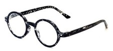 Calabria R421 Unisex Vintage Oval Reading Glasses Incredibly Lightweight and Com