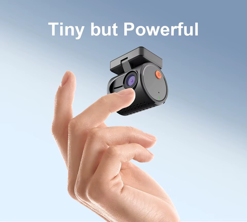 Dash Cam Mini 3 2K Dvr Auto WIFI Visione Notturna, Controllo Vocale, App - Miniatura 2
