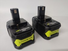 Lot of 2 6.0AH for Ryobi 18V Lithium Battery P102 P103 P105 P107 P108 P109