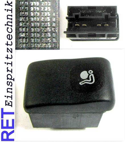 Airbaganzeige Kontrollleuchte 1L0919233 6N1919235C VW Golf / Polo 6N2919235D