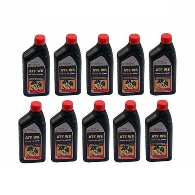 10 Genuine For Toyota Highlander Camry Automatic Transmission Fluid 00289atfws Ebay