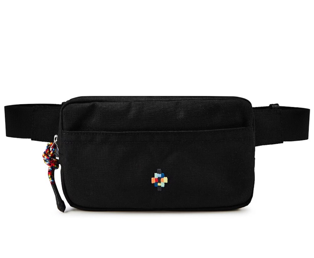 MARCELO BURLON COLORFUL CROSS LOGO FANNY PACK BELT BAG MARCELO BURLON COLORFUL CROSS LOGO FANNY PACK BELT BAG