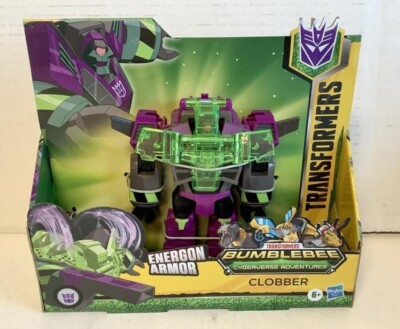 NEW Hasbro E7108 Transformers Bumblebee Cyberverse Adventures CLOBBER Figure