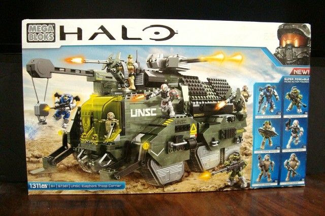 halo mega bloks elephant