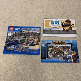 Lego City 60093 Deep Sea Helicopter Building Set Instruction Manuals Books