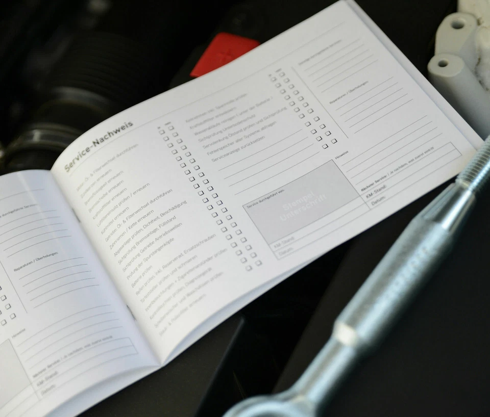 Scheckheft / Serviceheft / Wartungsheft / Inspektion Universal - Bild 2 von 4