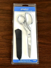 Gingher Dressmaker Scissors 8" Serrated Blunt Points Knife Edge G-8ZB New Sealed
