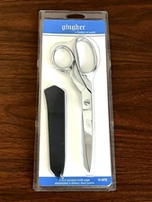 Gingher Dressmaker Scissors 8" Serrated Blunt Points Knife Edge G-8ZB New Sealed