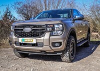 KüHlergrill Kit Passend FüR Ford Ranger Wildtrak (2023-) LED Fernscheinwerfer