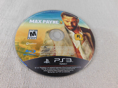 Max Payne 3 (Sony PlayStation 3, 2012) PS3 Disc Only