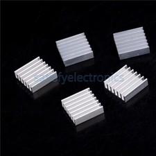10PCS NEW 20 20 6mm High Quality Aluminum Heat Sink for LED Power Memory Chip