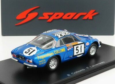 Alpine A110 #51 24 H Le Mans 1968 Collomb Lacarreau Spark S6103 1