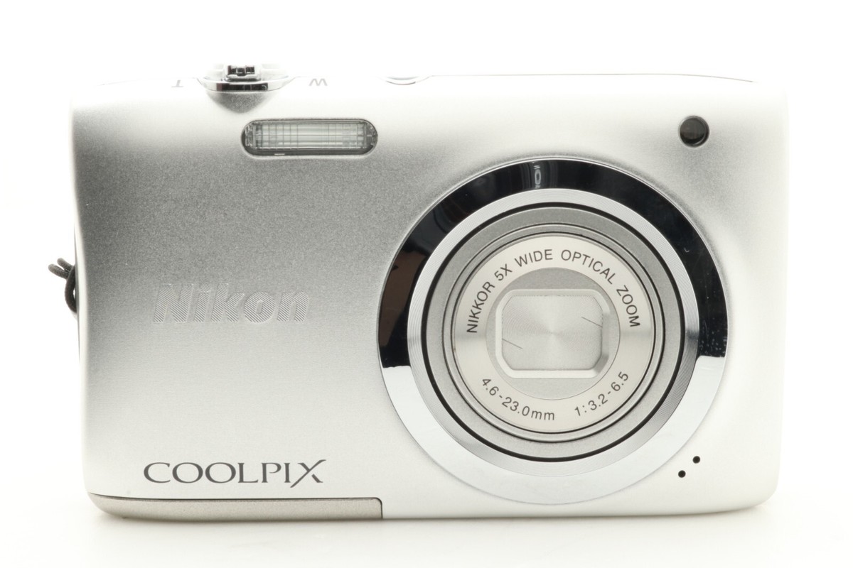 Nikon Coolpix A100 Silver 5X Optical 20.0MP Digital Camera